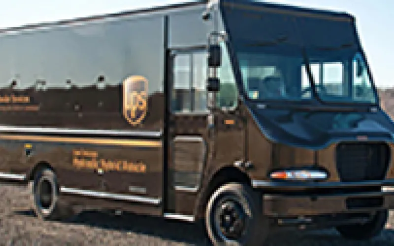 UPS vehicle